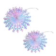 thumbnail image 3 of 2 Pcs Nativity Decor Snowflake Tree Ornaments Winter Tree Ornaments Iridescent Hanging Ceiling Ornament Xmas Snowflake Decor, 3 of 3