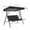 Black 【Swing canopy cover *1 Swing seat cover *1】, variant on Universal Patio Furniture Cover - Waterproof Sunscreen Garden Chair Shield - Heavy Duty Dustproof Protector for Outdoor Sofa TOPLIU