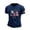 017 USA_Navy, variant on Soccer for Men USA Patriotic Print Short Sleeve Crew Neck Quick Dry Training Shirt Sports Casual T Shirt American Team Fan Support Top for Match Daily Outdoor
