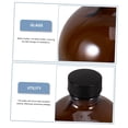 thumbnail image 2 of Frasco De Vidrio Ámbar De 500 Ml Tapa De Baquelita, Botella Vacía Para Almacenamiento Farmacéutico, Químico y Cosmético, Cierre Hermético Para Protección y Conservación Segura, 2 of 5