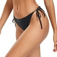 thumbnail image 3 of RELLECIGA Women's High Cut Brazilian Tie Side Bikini Bottom, 3 of 8