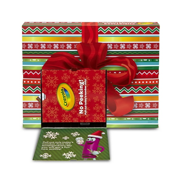 Crayola Christmas Countdown Activity Advent Calendar - Walmart.com