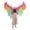 Rainbow Fairy, variant on Adult Inflatable Wing Costume Set - 3 Styles (Devil, Rainbow Fairy, Butterfly) Blow-Up Wings For Halloween, Cosplay & Themed Parties, One Size Fits All,Height 4'11"-6'3",Devil