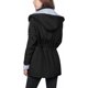 thumbnail image 3 of Chaqueta impermeable ligera y resistente al viento para mujer, informal, con capucha, manga larga, forrada con cremallera, para exteriores, 3 of 5