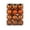 #590-Orange, variant on Cheapark 24PC 1.18 In Christmas Tree Baubles - Matte Hanging Ornaments for Home & Holiday Party Decor