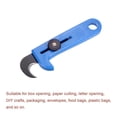 thumbnail image 5 of Unique Bargains Retractable Utility Knife, Box Cutter Letter Opener Pocket Knives, Blue, 5 of 5