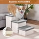 thumbnail image 2 of Escaleras para Perros con Espacio de Almacenamiento, 3 Escalones Más Anchos para Perros y Gatos Pequeños, Medianos y Grandes, Escaleras Plegables y Resistentes para Subir a La Cama o al Sofá(60 kg), 2 of 7