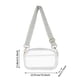 thumbnail image 3 of Bolsa transparente para eventos en estadios Bolsa transparente acolchada para guardar cosméticos, 3 of 7