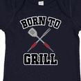 thumbnail image 4 of Inktastic Bbq Born to Grill Boys or Girls Baby Bodysuit, 4 of 5