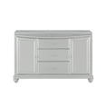 thumbnail image 2 of Bowery Hill Buffet Server with 3 Drawers and 2 Doors in Platinum, 2 of 3