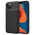 thumbnail image 1 of For iPhone 14 7000mAh Battery Case with LED Indicator Portable Charging Case Power Bank Phone Case, 1 of 5