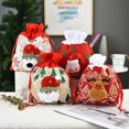 thumbnail image 4 of Clearance Under $5 christmas decor shop, Hwkond Christmas Gift Bag Santa Claus ,Christmas Gift Bags, Linen Christmas Candy Bags, Tote Bags, Santa Claus Gift Bags christmas decorations indoor, 4 of 4