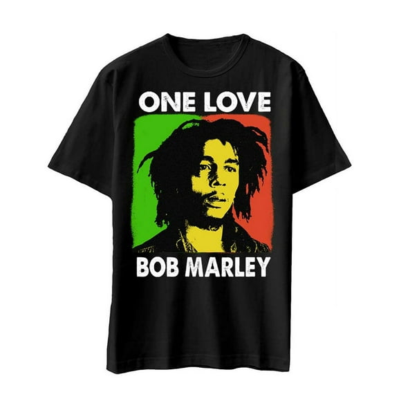 Bob Marley  Adult One Love Cotton T-Shirt