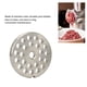 thumbnail image 3 of Disco Para Picadora De Carne, Placa De Disco Para Picadora De Carne De 8 Mm, Trituración Uniforme Que No Se Obstruye Para Cortar, 3 of 7