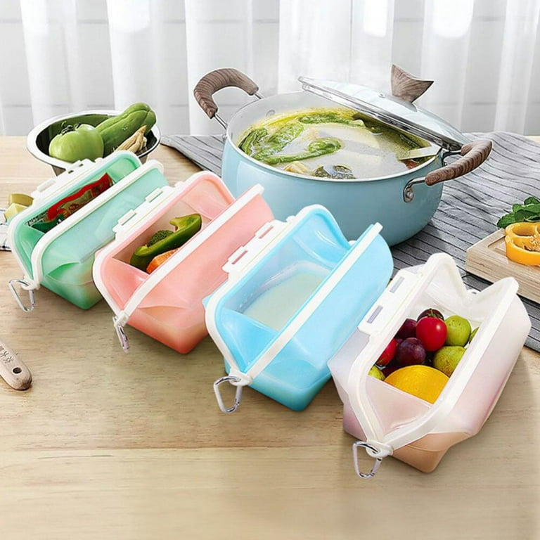 Tools Camping Clear Silicone Box Food Foldable Out! Box Lunch Microwavable Outdoor Organizer Kitchen Picnic Final Storage Containers Portable