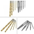 thumbnail image 1 of Ensemble de 10 Extracteurs de Vis et Perceuse à Cobalt pour Enlever les Vis Rayées et Cassées, 1 of 8