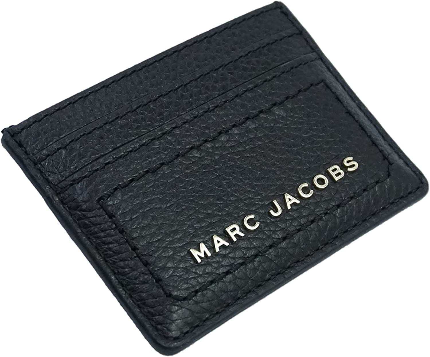 Marc Jacobs Leather Bifold wallet 4S5SMP078S01 BLACK - Walmart.com