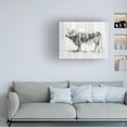 thumbnail image 2 of Canvas Wall Art - Ethan Harper 'Rustic Bovine II' Wall Art for Living Room, Bedroom, or Office Décor by Trademark Fine Art - 24 x 18 Inches, 2 of 4