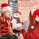 thumbnail image 5 of Lindos adornos de muñeca de elfo de peluche, Papá Noel para decoración del hogar y regalos de amor para hombres y mujeres, 5 of 5