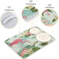 thumbnail image 4 of Beautiful Tropical Flamingo Bird Flower Leaves Dish Drying Mat Microfiber Drying Pad for Kitchen Counter Absorbent Mat Drying Pad Sink Mat 18 x 24 Inch, 4 of 7