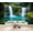 Color 4, variant on Wallpaper Tranquil Waterfall Forest Cascading Streams Summer Decor Peel and Stick Wall Murals 69"H x 96"W Removable PVC Wall Paper Self-Adhesive Wall Paintings Art Decor for Bedroom Living Room