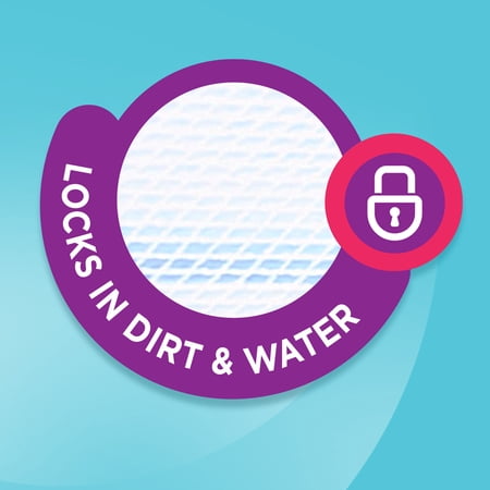 GREAT VALUE DEEP CLEANING MOP PADS, 15 COUNT