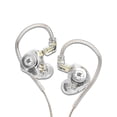 thumbnail image 1 of Tholdsy Auriculares KZ para teléfono móvil con cable, auriculares desmontables con cancelación de ruido de 3,5mm, auriculares portátiles Type2 NO2, 1 of 6