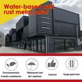 thumbnail image 7 of hengsof 100g Multipurpose Rust Converter and Inhibitor with Brush for Metal Surfaces - Water-Based Primer for Rust Removal, Exterior Decoration Suitable for RVs, Bins, Railings, 7 of 7