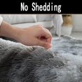 thumbnail image 4 of Modern Style Long Pile Rug, Interior Decoration, Suitable for Living Room, Bedroom, Blue, 60 x 90 cm, 4 of 5