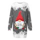 thumbnail image 3 of Vestidos Elegantes Para Mujer Vestido Cómodo Con Estampado de Feliz Navidad Para Mujer Sudadera Con Capucha de Manga Larga Vestidos Midi de Manga Larga Con Bolsillos, 3 of 3