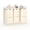White 3 drawers, variant on Gaderth Laundry Hamper with Shelf and Pull Out Bags, 2/3/4 Section Laundry Sorter with Removable Oxford Fabric Baskets, 100 lbs Top Storage for Bathroom Bedroom