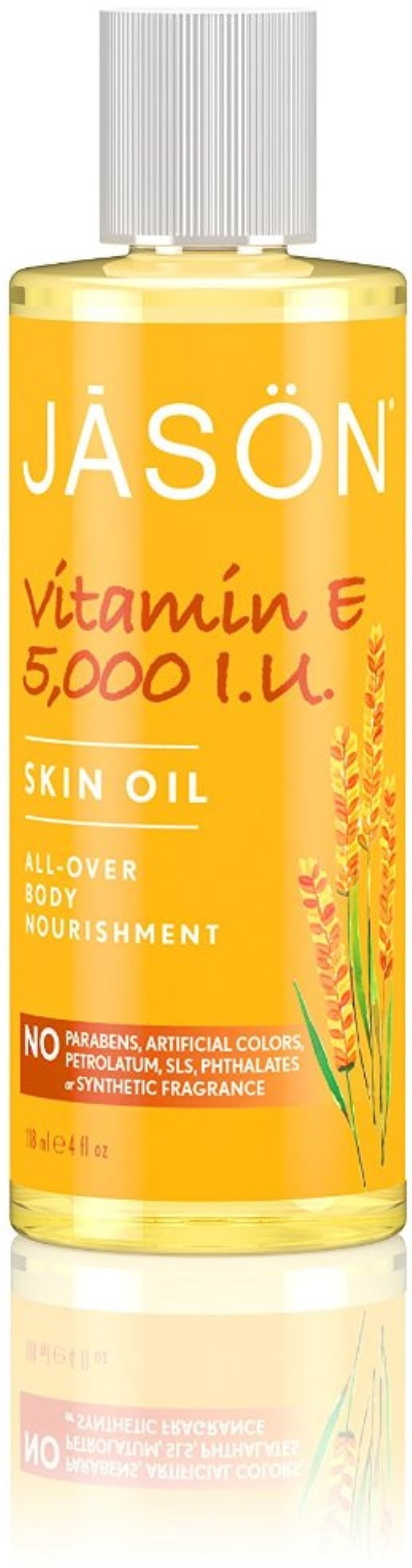 Jason Vitamin E Beauty Oil 4 oz (Pack of 2)