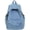 Blue, variant on Vintage Denim Backpack Casual School Bag For Women Men Soft Washed Jean Backpack Large Capacity Travel Daypack(Blue)