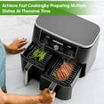 thumbnail image 2 of Air Fryer Rack for Double Basket Air Fryers, Dehydrator Rack for Ninja Foodi DZ201 DZ401 Air Fryer Accessories, 2 of 8