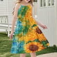 thumbnail image 6 of 13-14 Years Girls Summer Dress Casual Party Sleeveless Dress Sundress, 6 of 6