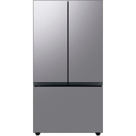 Samsung RF30BB6200QL 30 Cu. Ft. Bespoke Stainless Steel 3-Door French Door Refrigerator