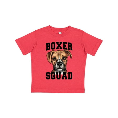 

Inktastic Dog Boxer Squad Gift Toddler Boy or Toddler Girl T-Shirt
