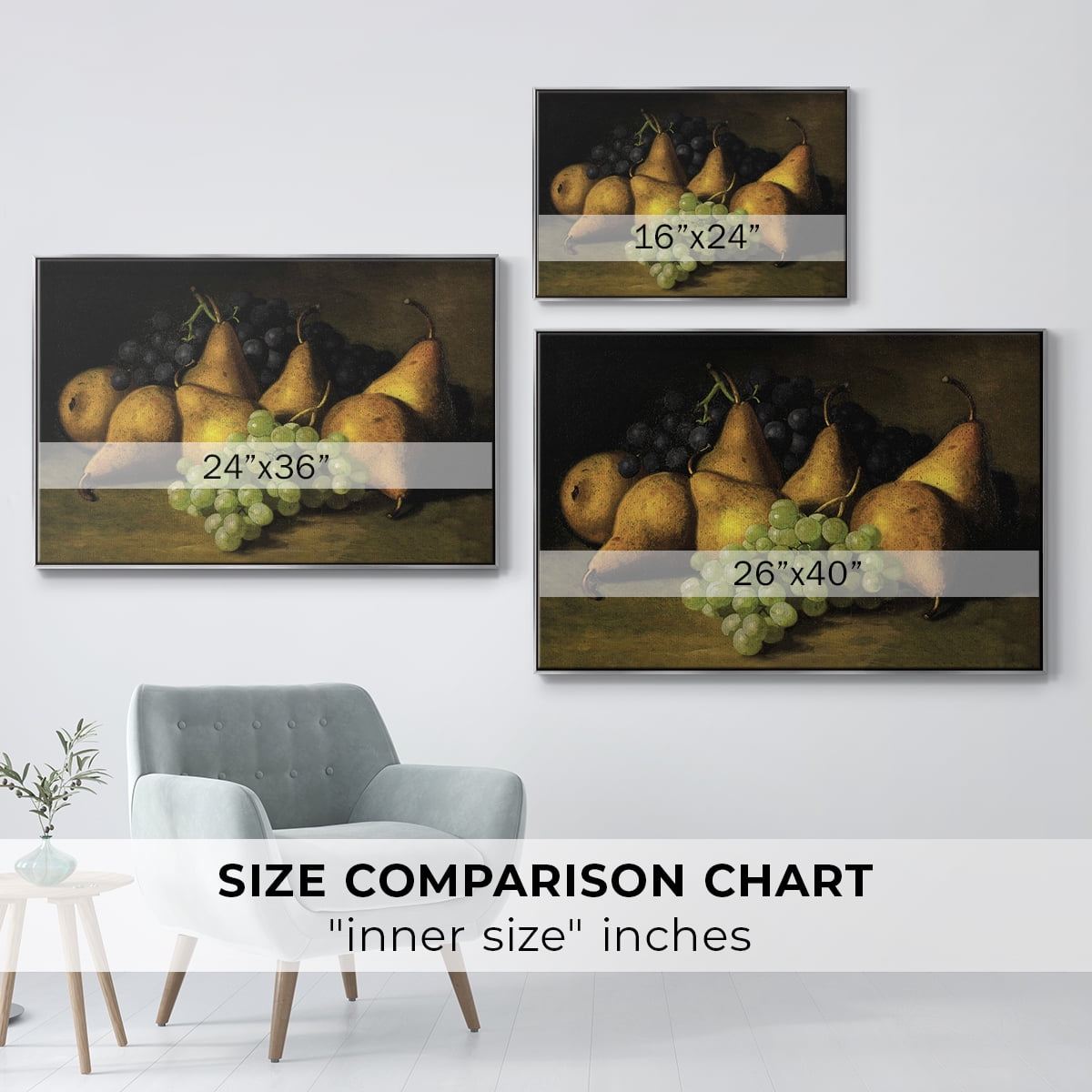 Vintage Botanical Print-LXVIII By Wexford Home Framed in Silver Wood Gallery Wrapped Canvas 27 in. x 41 in.