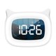 thumbnail image 5 of color Rose Rveil De Voyage, Horloges Numriques Lcd Portable Avec Temprature, 12/24h, Fonction De Rptition, Rtro-clairage Et Piles Pour Voyages,, 5 of 5
