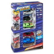 Adventure Force Die-Cast Vehicle Assortment, 20 Pack (Colors & Styles May Vary)