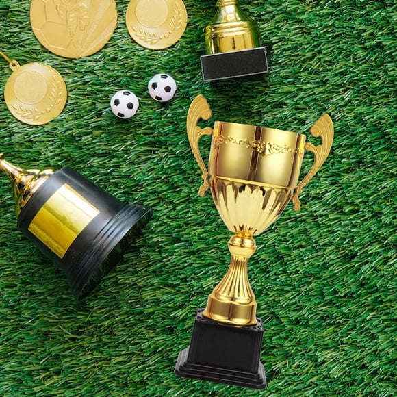 Premio Trofeos Premio, Trofeo pequeño para niños, Trofeo Copa Premio para celebraciones, Partido de de fútbol de fútbol Favores de Oro L Hugo Trofeo de premio