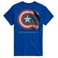 thumbnail image 2 of Marvel - Captain America Flag Pastel - Men's Short Sleeve Graphic T-Shirt, 2 of 4