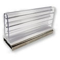 thumbnail image 2 of Large Clear Magnetic Card Grip Sign Holder for Gondola, Metal Shelves & Pallet Racks - 5 Pack, 2 of 3