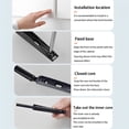 thumbnail image 5 of Push to Open Cabinet Latch, Push to Open Cabinet Hardware,No Handle Soft Close Drawer Opener, Furniture Push Latch for Kitchen Cabinets, Wardrobes, Closets, Cabinet Hardware, 5 of 8