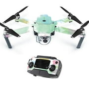 MightySkins DJMAVPRO-Watercolor White Skin Decal Wrap for DJI Mavic Pro Quadcopter Drone Sticker - Watercolor White