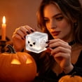 thumbnail image 5 of Halloween Ghost Fidget Block Slow Rising Fidget Stress Ball Sensory Toy for Adults Kids Stress Relief Squeeze Cube, 5 of 8