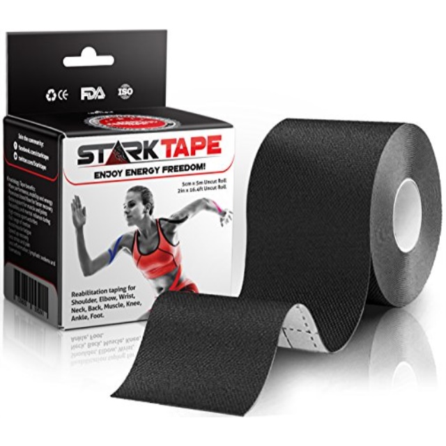 Starktape Kinesiology Recovery Athletic Tape. Knee Taping, Elastic