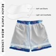 thumbnail image 3 of FORMRS Boys Swim Trunks Quick Dry Mesh Liner Boardshorts Sizes XS-XL, Light Pink Jellyfish, 3 of 7