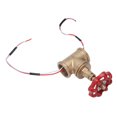 thumbnail image 3 of Interruptor de lámpara Steampunk LHCER Interruptor de luz industrial 12V/120V con válvula roja, 3 of 8