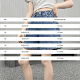thumbnail image 4 of Coerni Girls Y2k Baggy Jeans Shorts Jorts Cute Teen Wide Leg Loose Denim Short Pants Fashion Summer Athletic Pull on Jean Shorts, 4 of 8